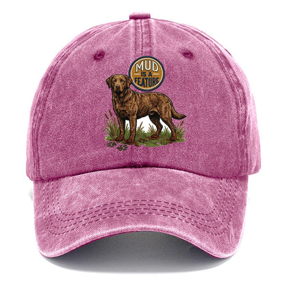 Mud Is A Feature Classic Cap – Dusty Rose