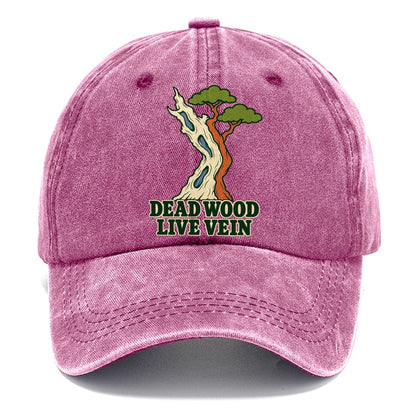 Dead Wood Live Vein Bonsai Classic Cap – Dusty Rose