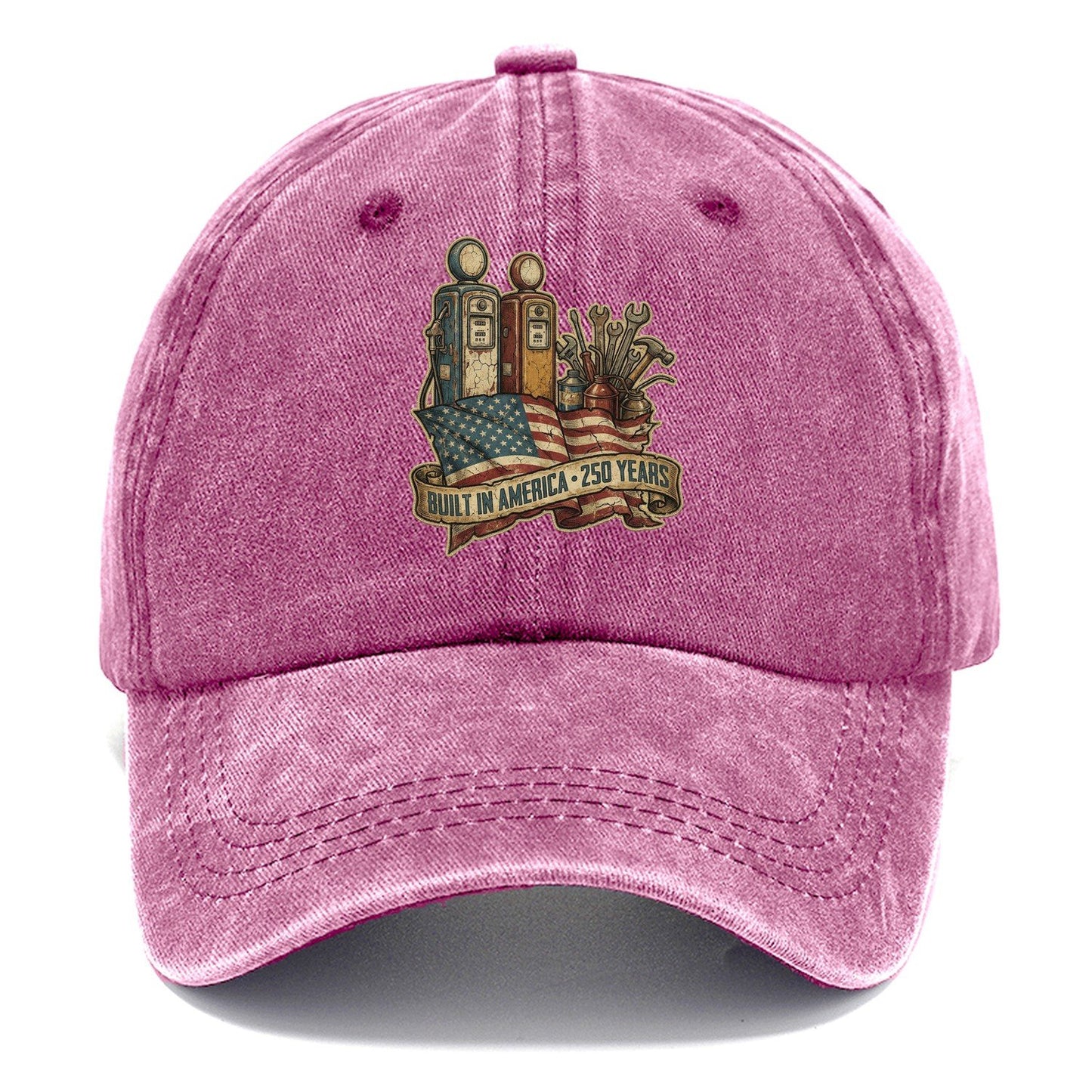 Built In America Classic Cap – Dusty Rose