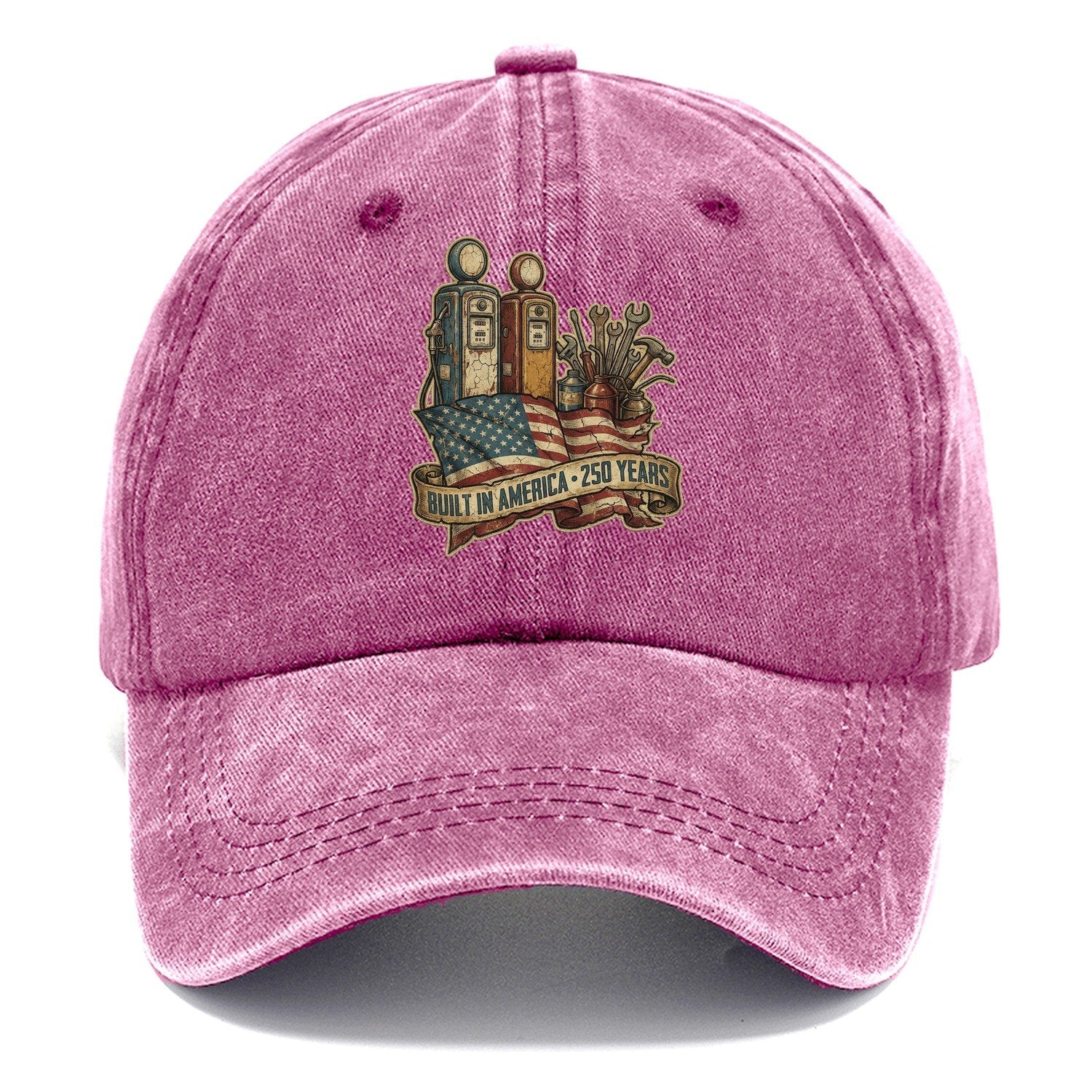 Built In America Classic Cap – Dusty Rose