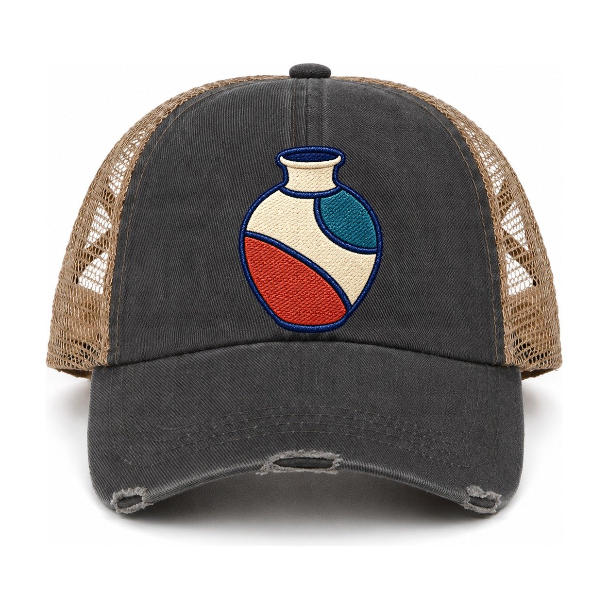 Washed Black-Khaki — front view