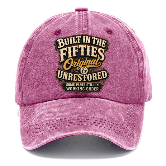 Timeless Treasure Lighthearted Hat Young at Heart Illustrative Classic Cap – Dusty Rose