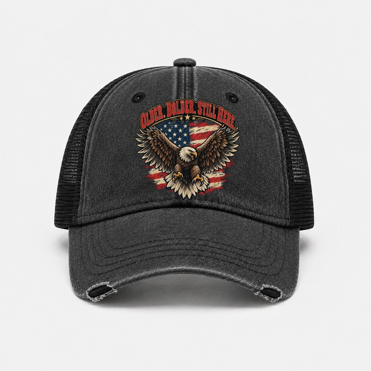 Black — front view