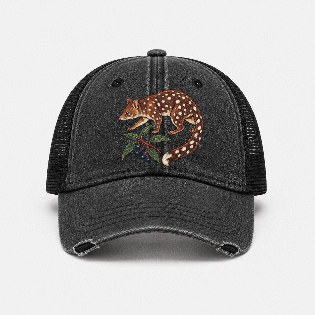 Black — front view