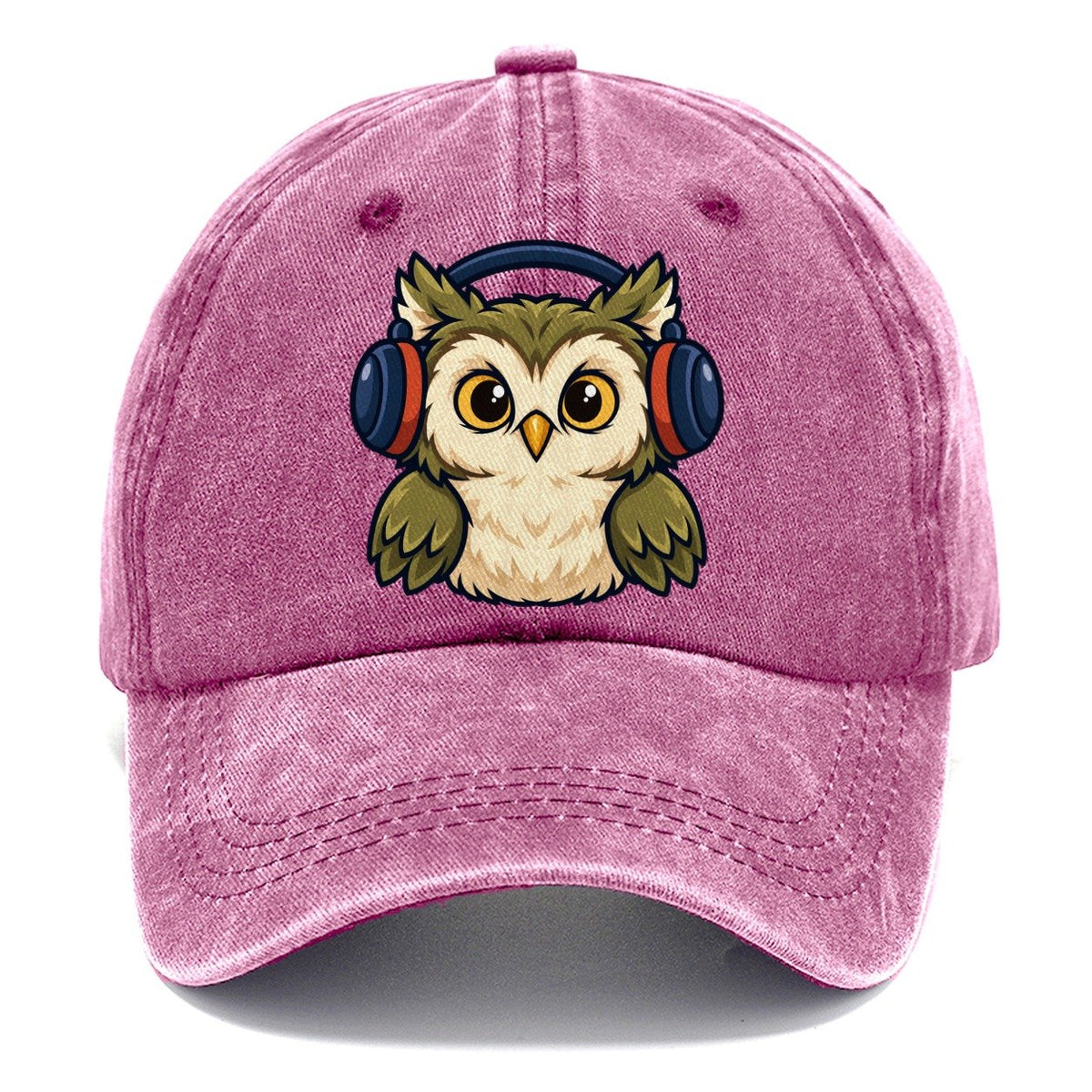 Night Watch Owl Amateur Radio Classic Cap – Dusty Rose