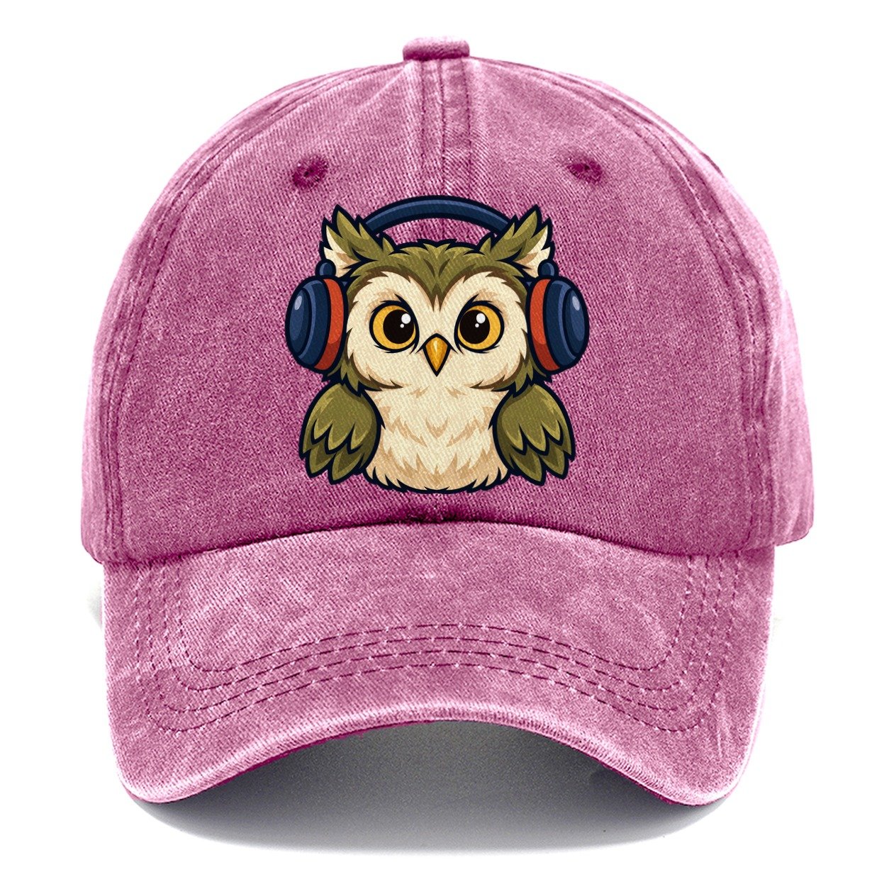 Night Watch Owl Amateur Radio Classic Cap – Dusty Rose