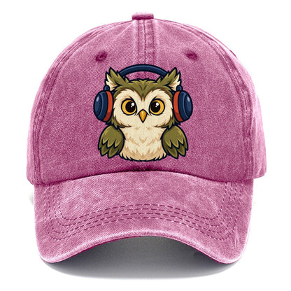 Night Watch Owl Amateur Radio Classic Cap – Dusty Rose