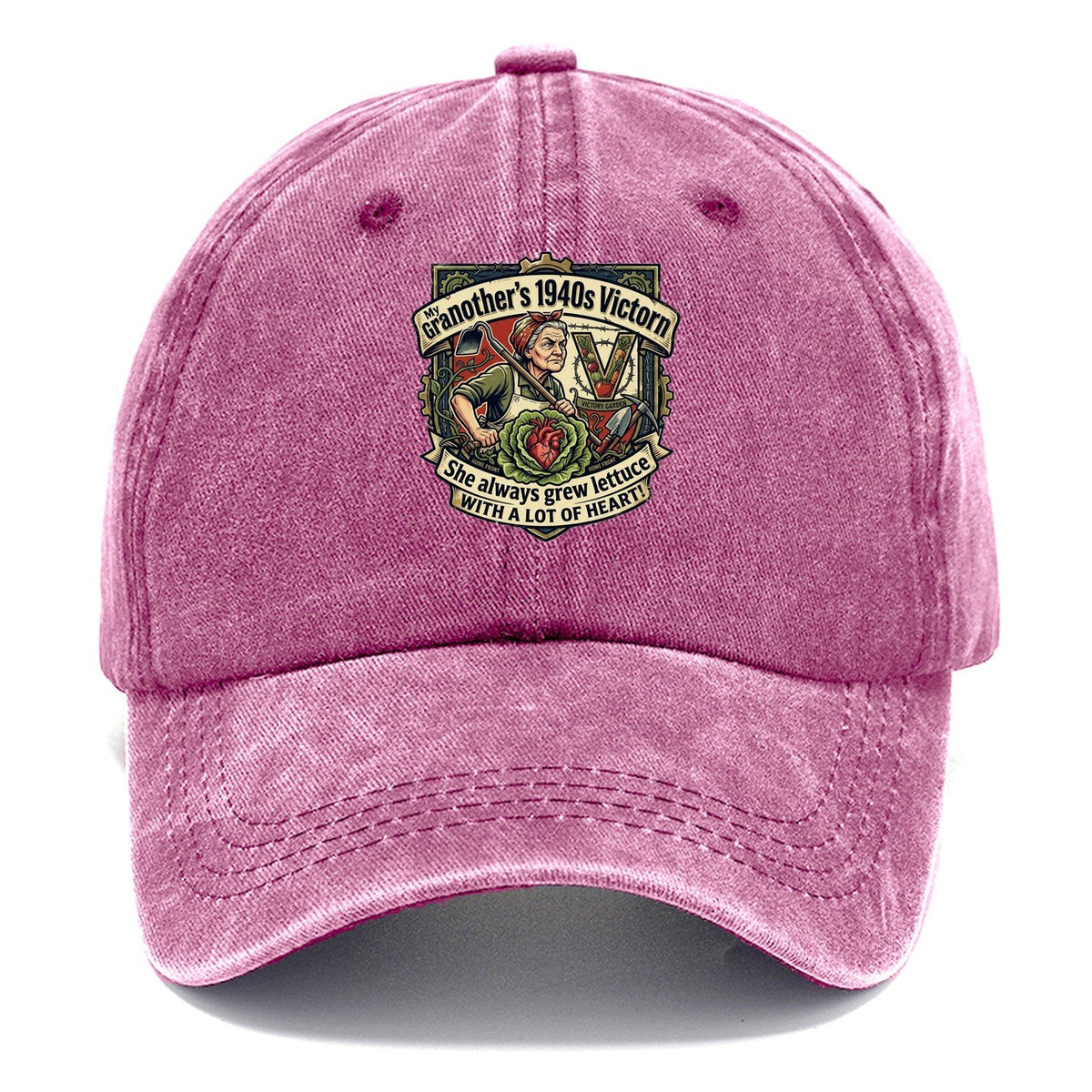 Victory Garden Classic Cap – Dusty Rose