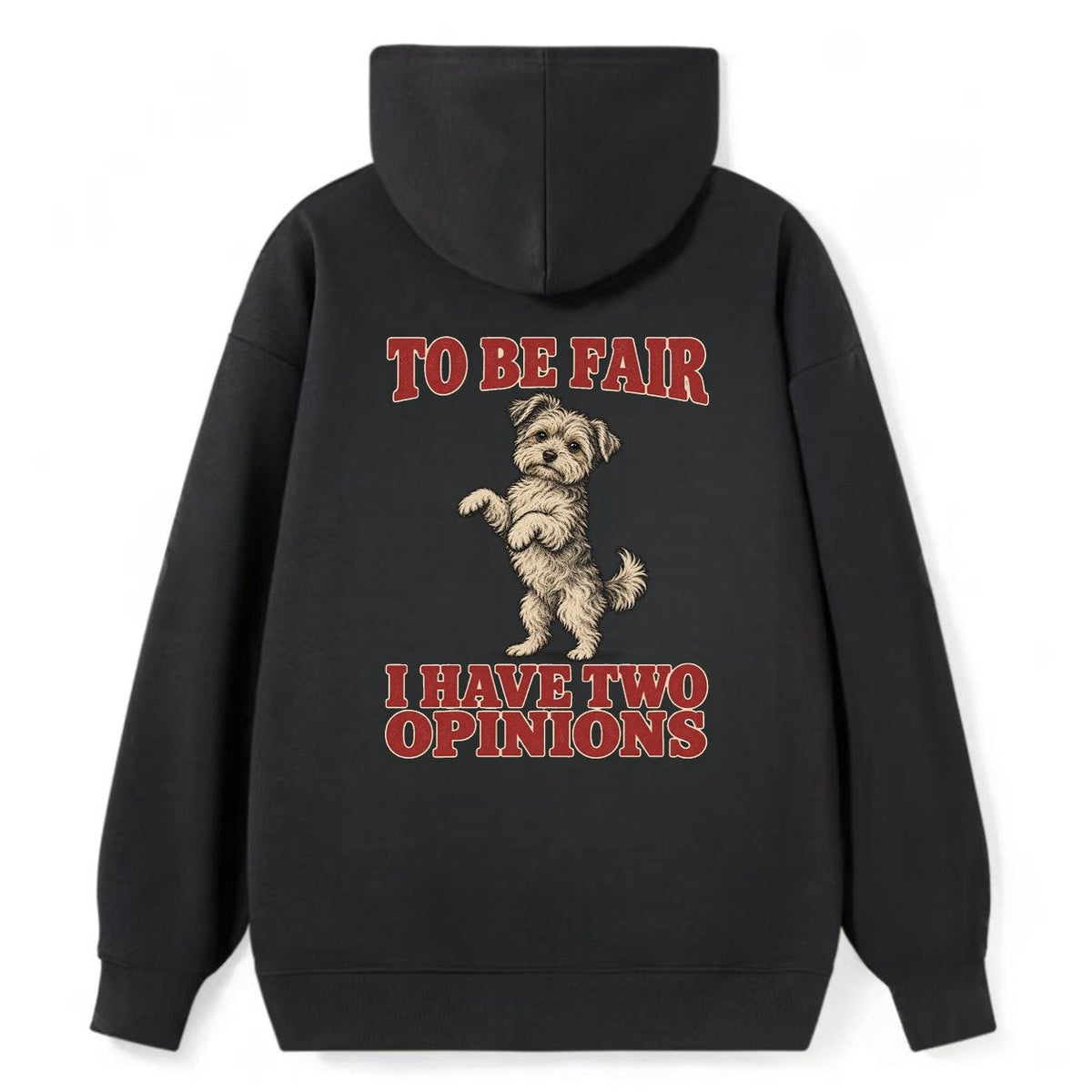 Yorkipoo Dog Declarations Classic Pullover Hoodie – Black