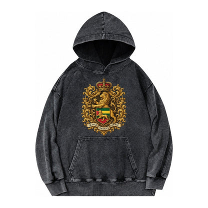 West Highland White Terrier Alert Stan Vintage Washed Hoodie – Black