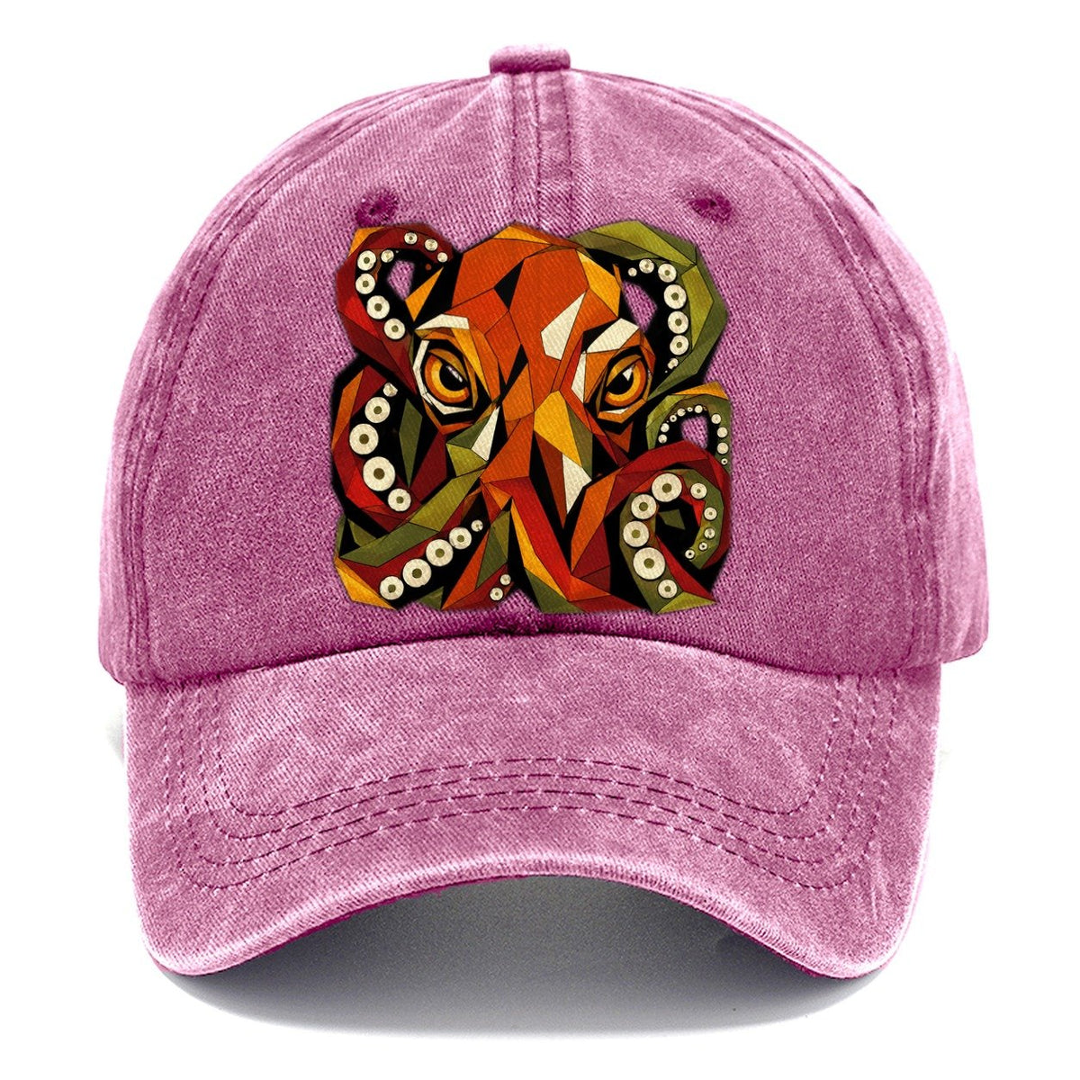 Octopus Face Tentacles Classic Cap – Dusty Rose