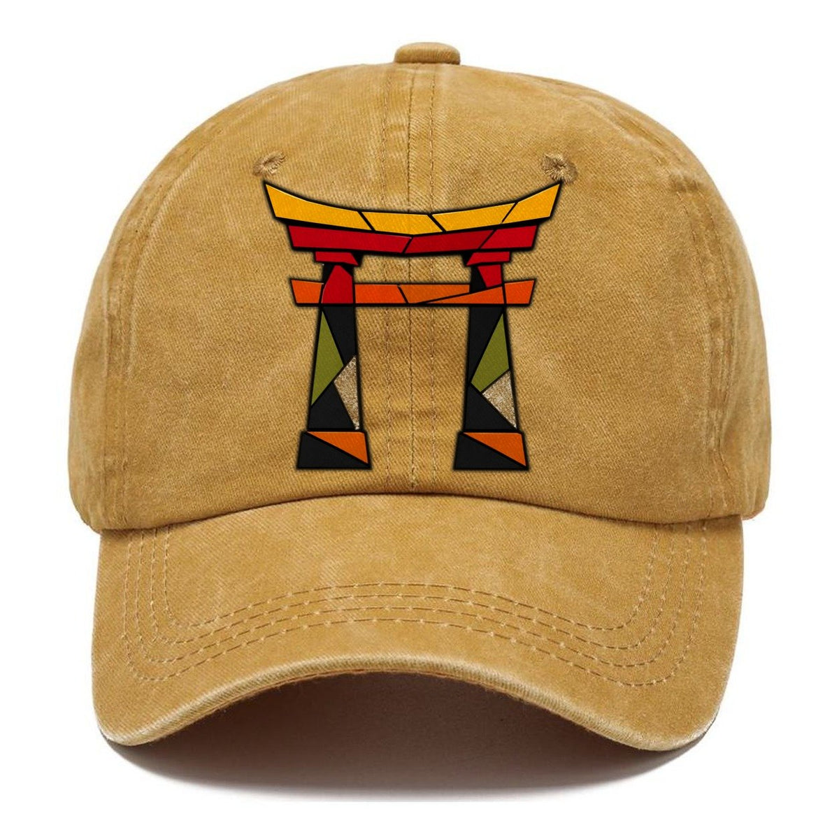 Torii Gate Geometric Classic Cap – Golden Harvest