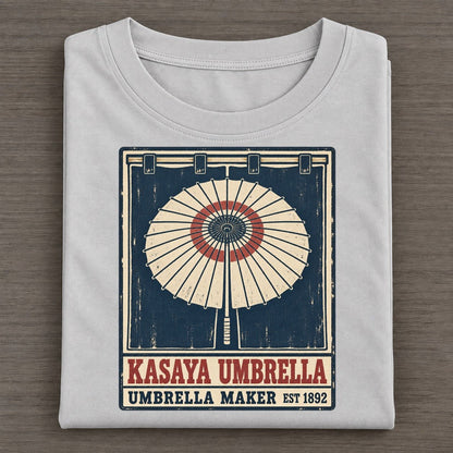 Kasaya Umbrella Noren Trade Co Classic T-shirt – Grey