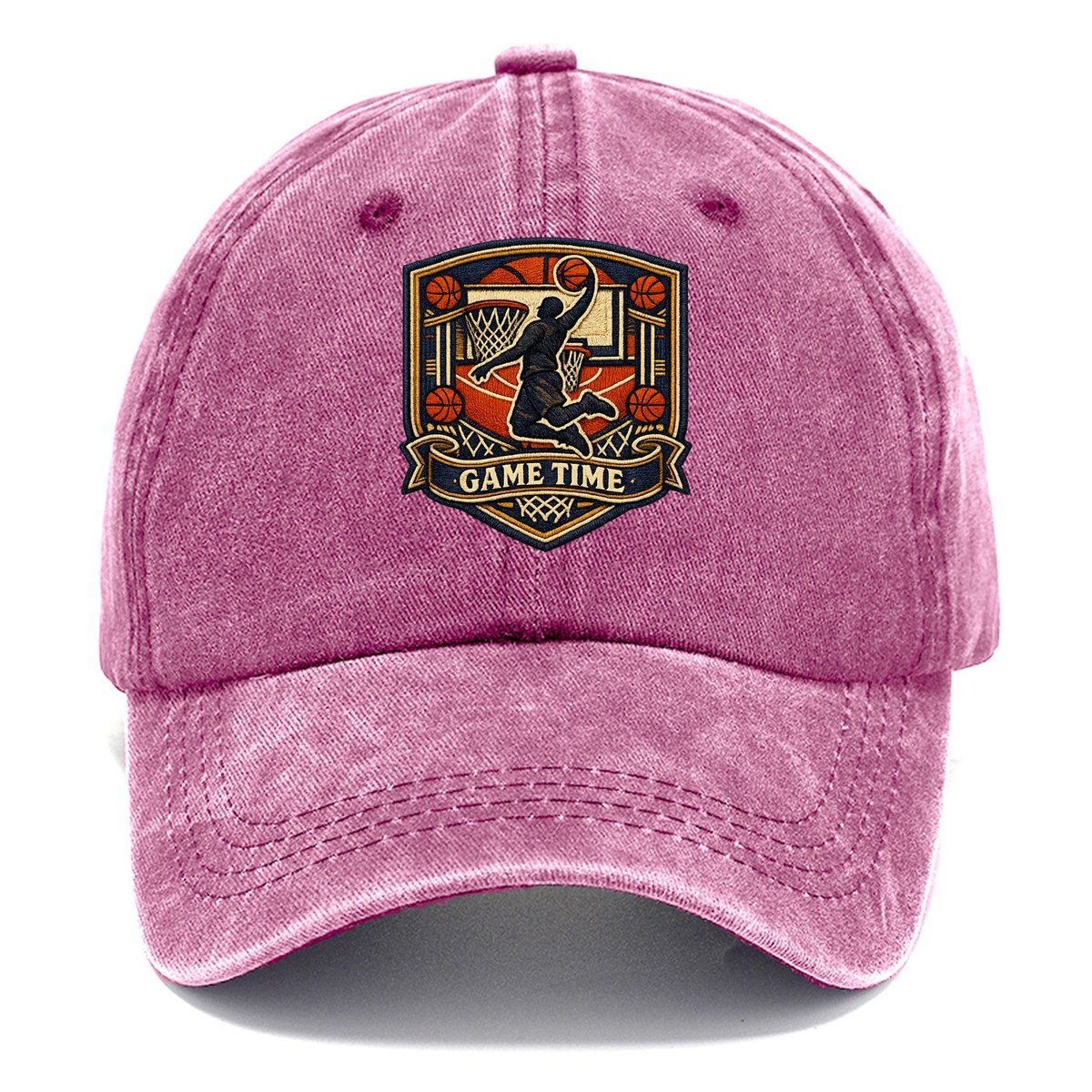 Basketball Dunk Classic Cap – Dusty Rose
