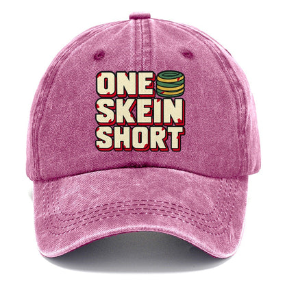 One Skein Short Yarn Crafts Classic Cap – Dusty Rose