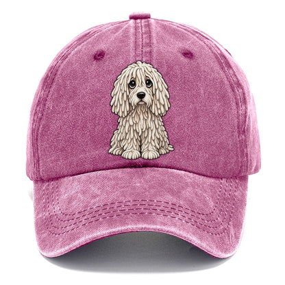 Komondor Sitting Sweetheart Classic Cap – Dusty Rose