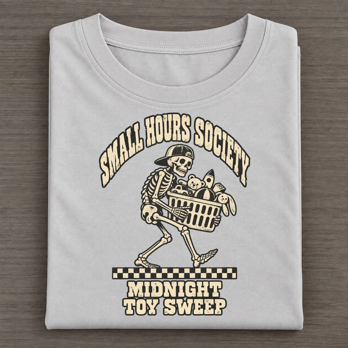 Toy Sweep Small Hours Society Classic T-shirt – Grey