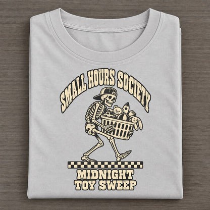 Toy Sweep Small Hours Society Classic T-shirt – Grey