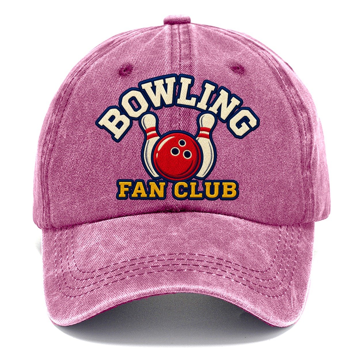 Bowling Fan Club Classic Cap – Dusty Rose