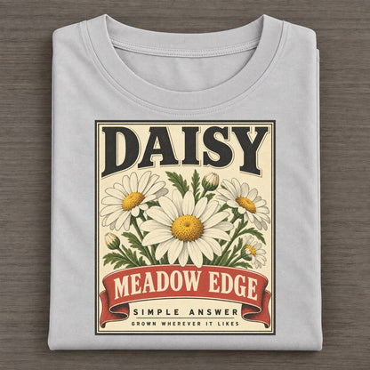 Daisy Orchard Crate Classic T-shirt – Grey