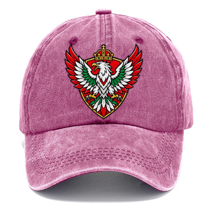 Hungary Minimal Emblem Country Logos Classic Cap – Dusty Rose