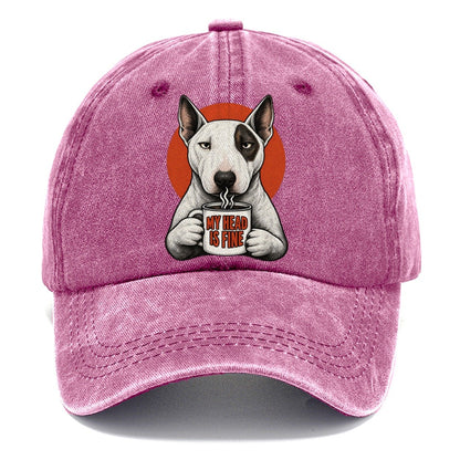 Bull Terrier Mug Truths Dog Mug Truths Classic Cap – Dusty Rose