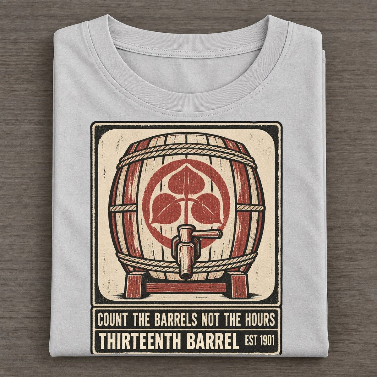 Thirteenth Barrel Izakaya Rules Classic T-shirt – Grey