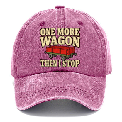 One More Wagon Then I Stop Model Railways Classic Cap – Dusty Rose