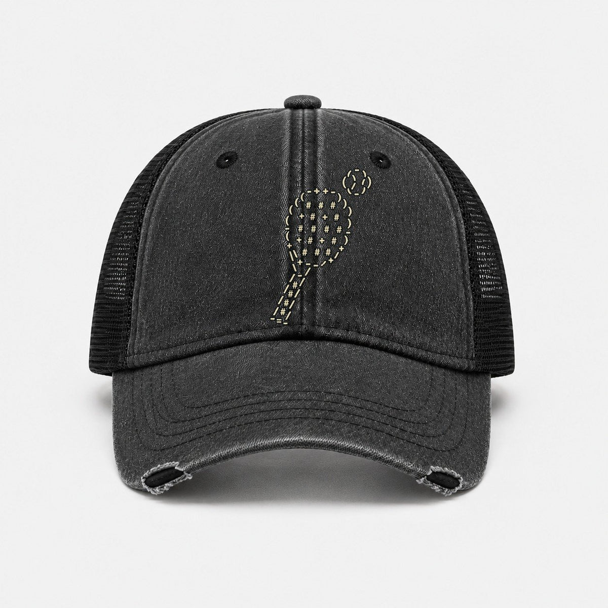 Black — front view