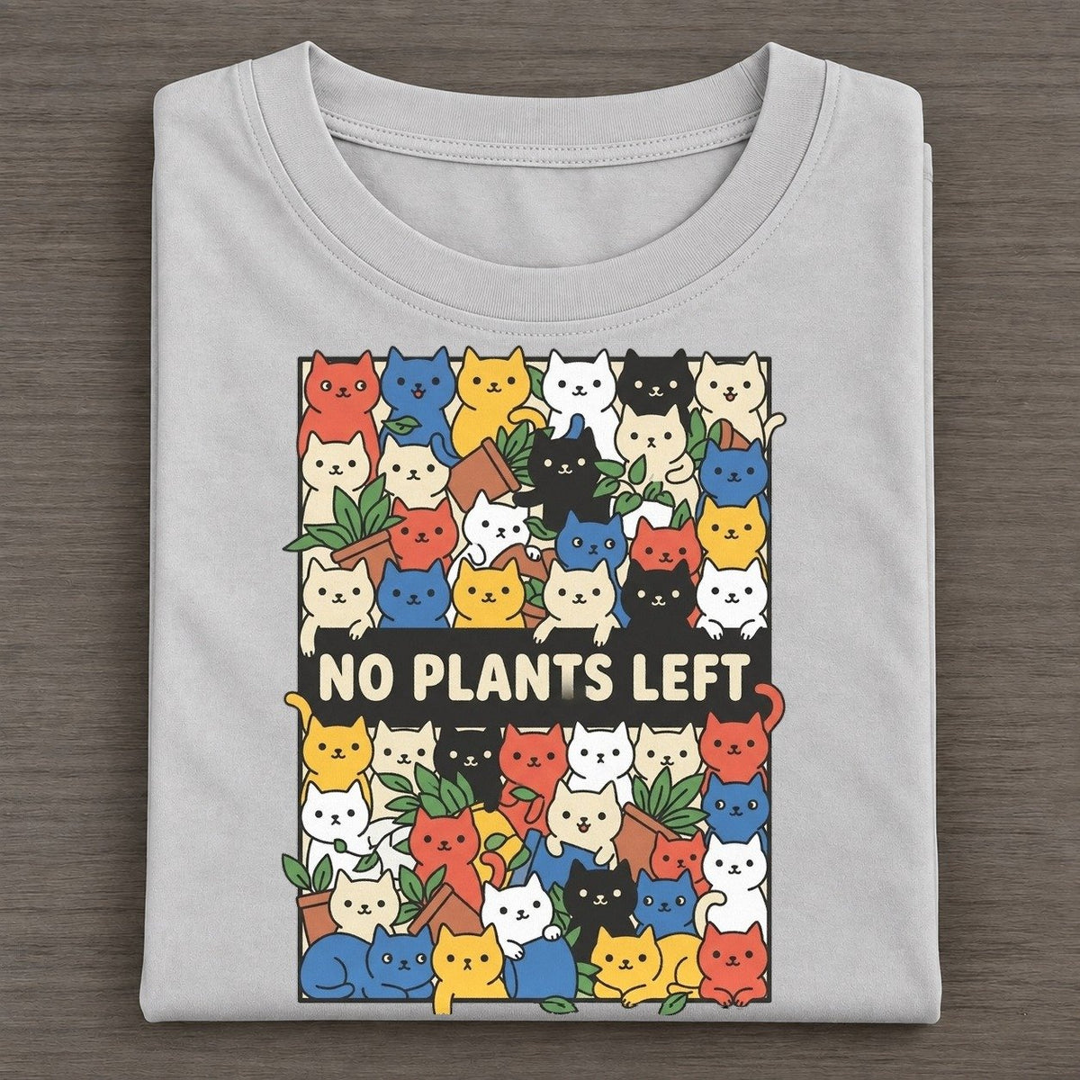 Plant Killer Overcatted Classic T-shirt – Grey