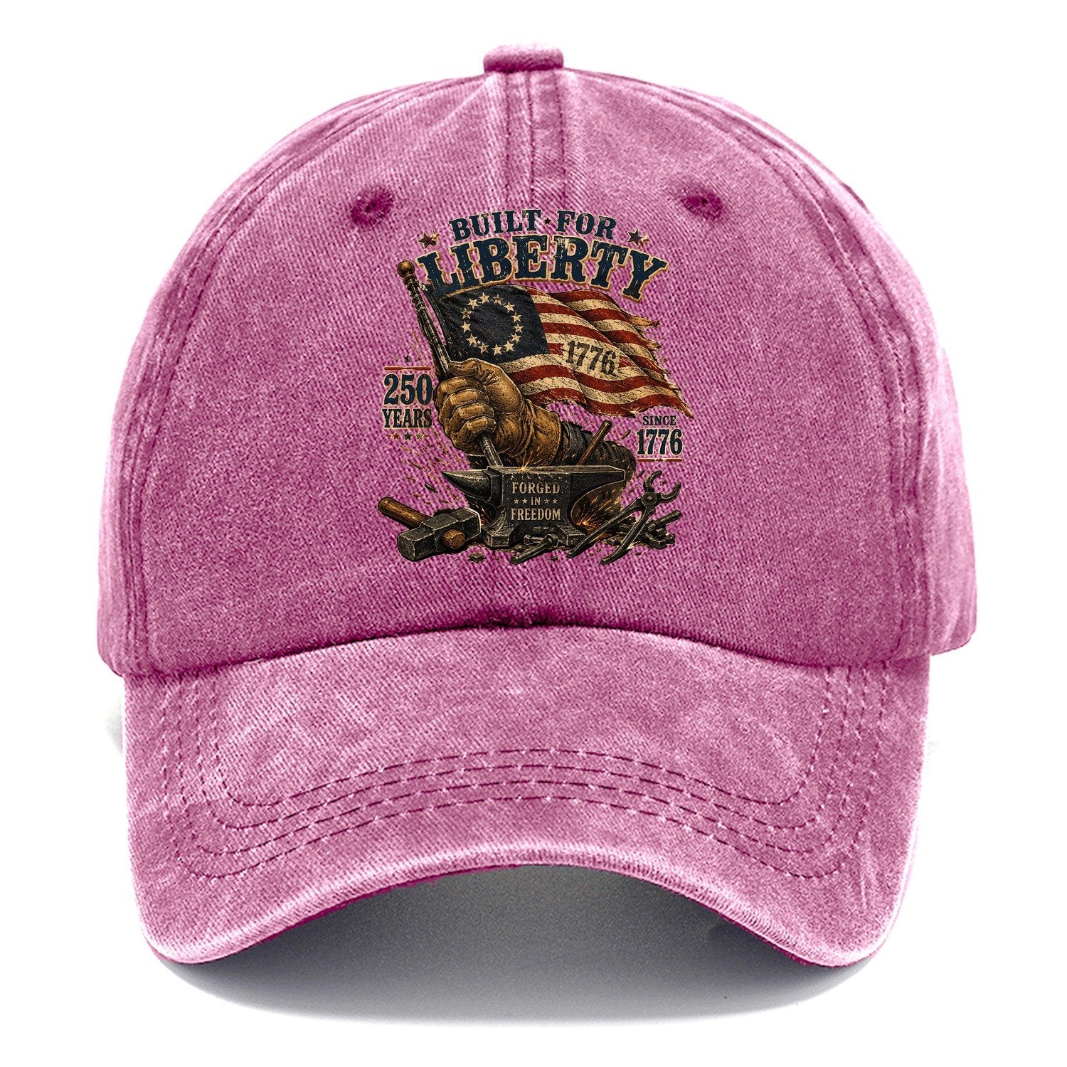 Built For Liberty Classic Cap – Dusty Rose