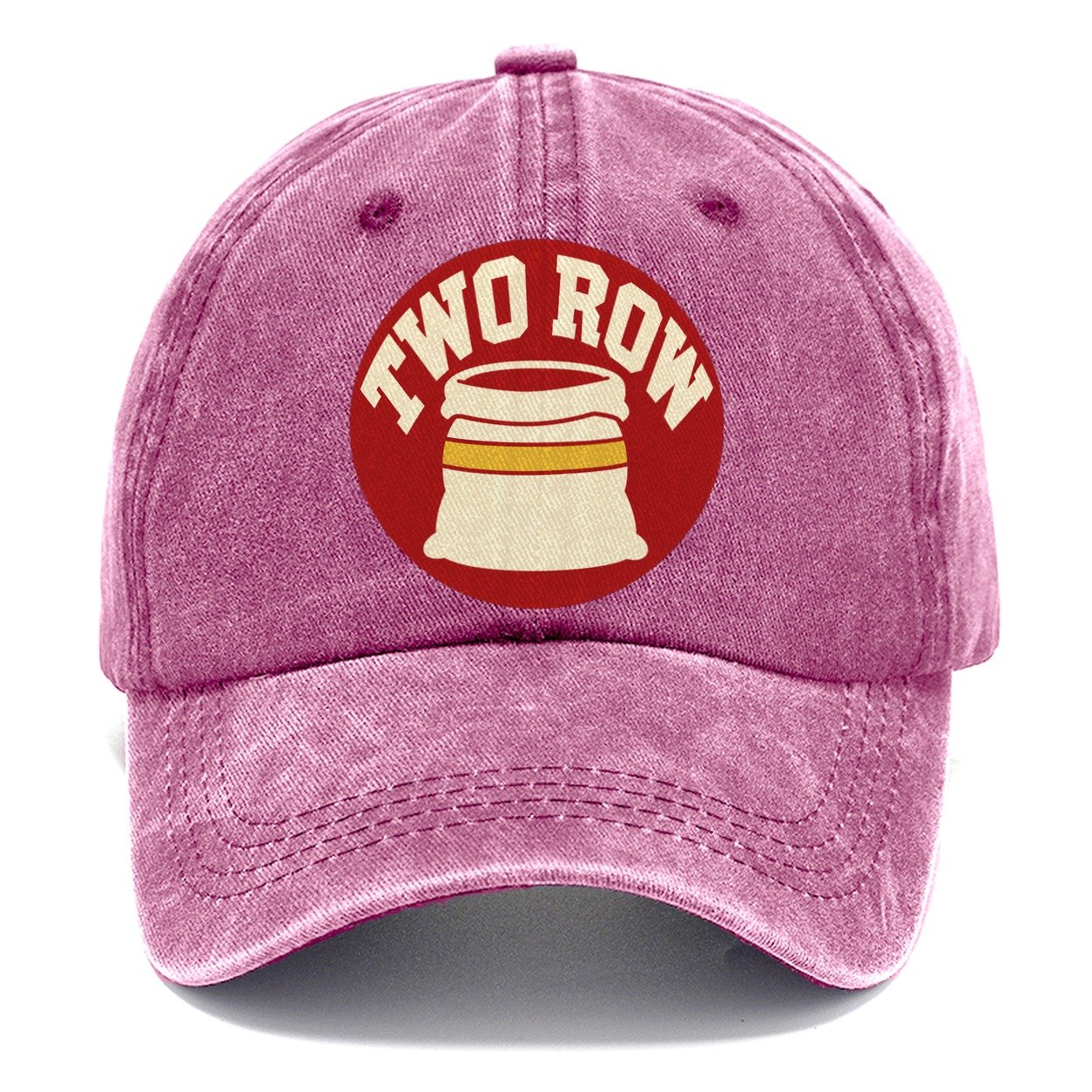 Two Row Grain Sack Classic Cap – Dusty Rose
