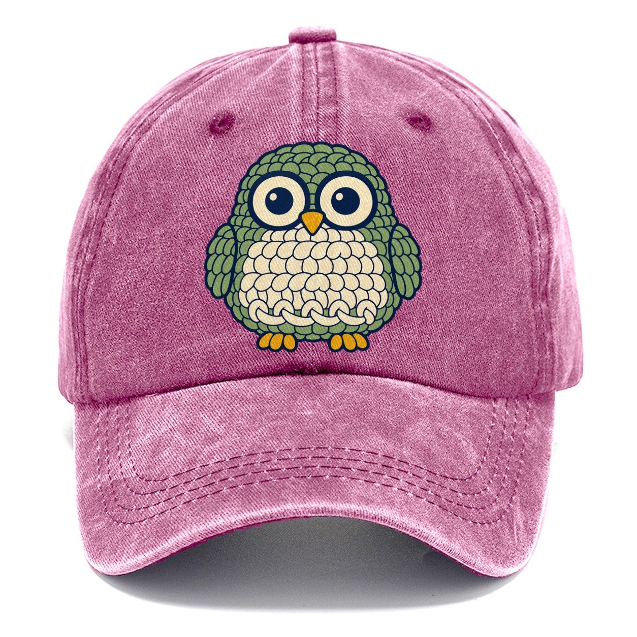 Amigurumi Owl Yarn Crafts Classic Cap – Dusty Rose