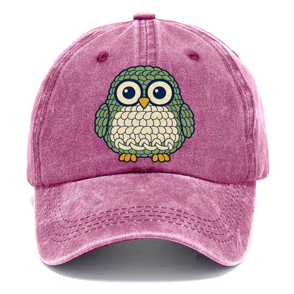 Amigurumi Owl Yarn Crafts Classic Cap – Dusty Rose
