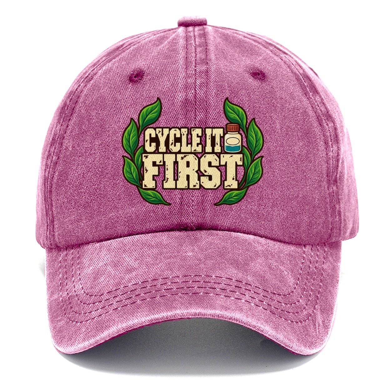 Cycle It First Aquarium Keeping Classic Cap – Dusty Rose