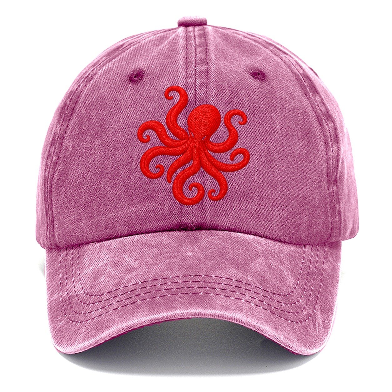 Octopus Spiral Reach Micro Motion Mark Classic Cap – Dusty Rose