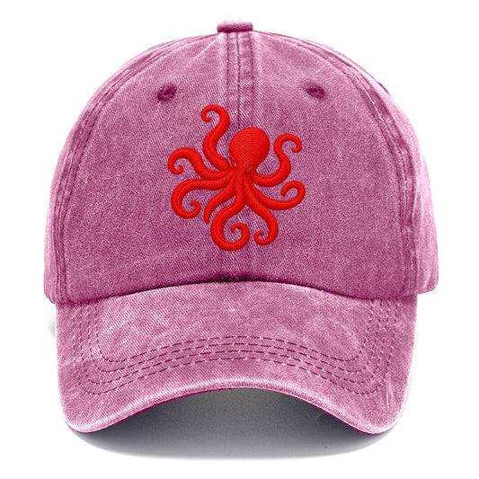 Octopus Spiral Reach Micro Motion Mark Classic Cap – Dusty Rose