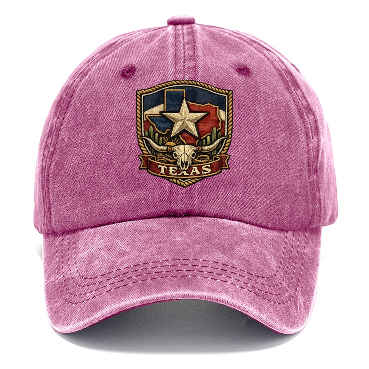 Texas Heritage Classic Cap – Dusty Rose