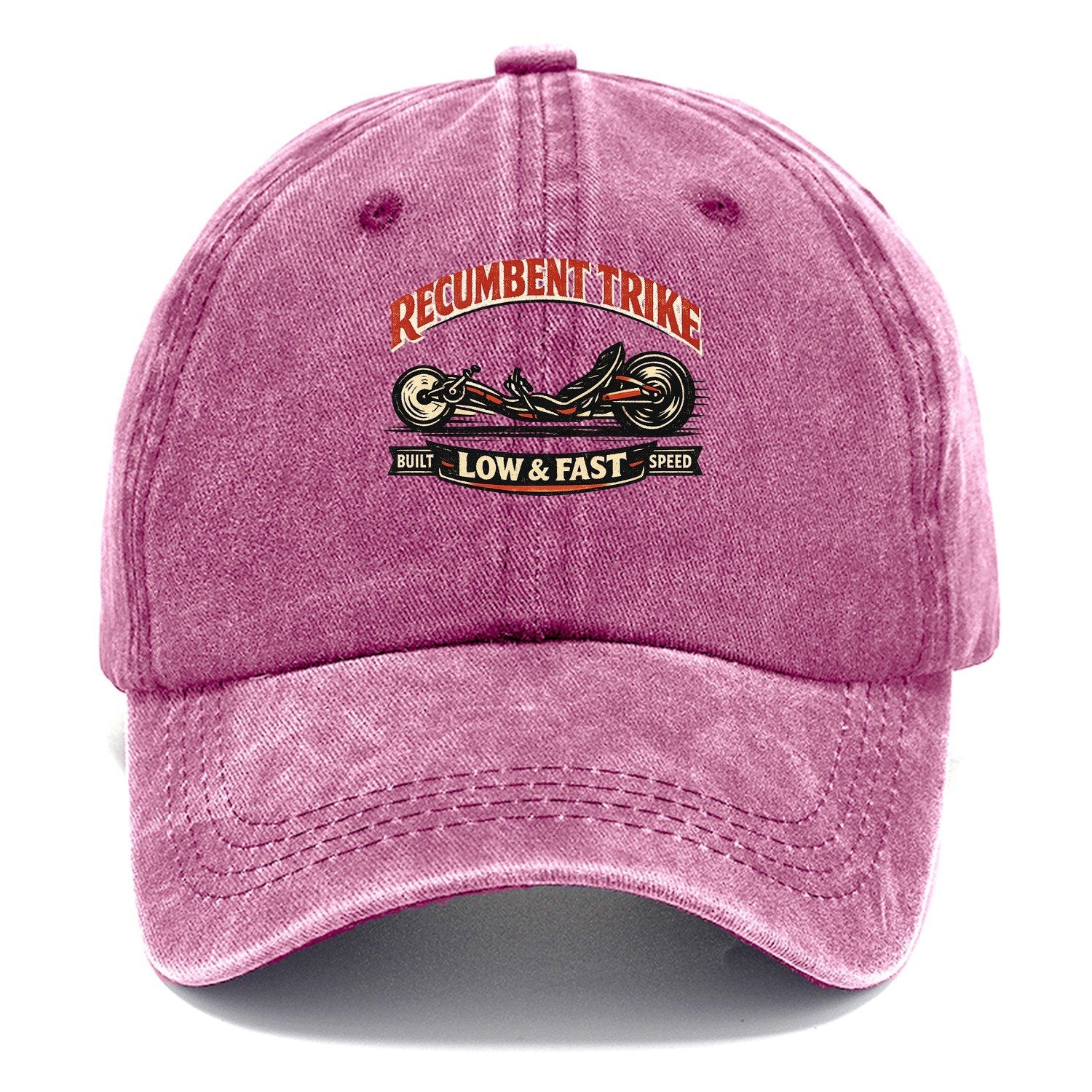 Recumbent Trike Classic Cap – Dusty Rose