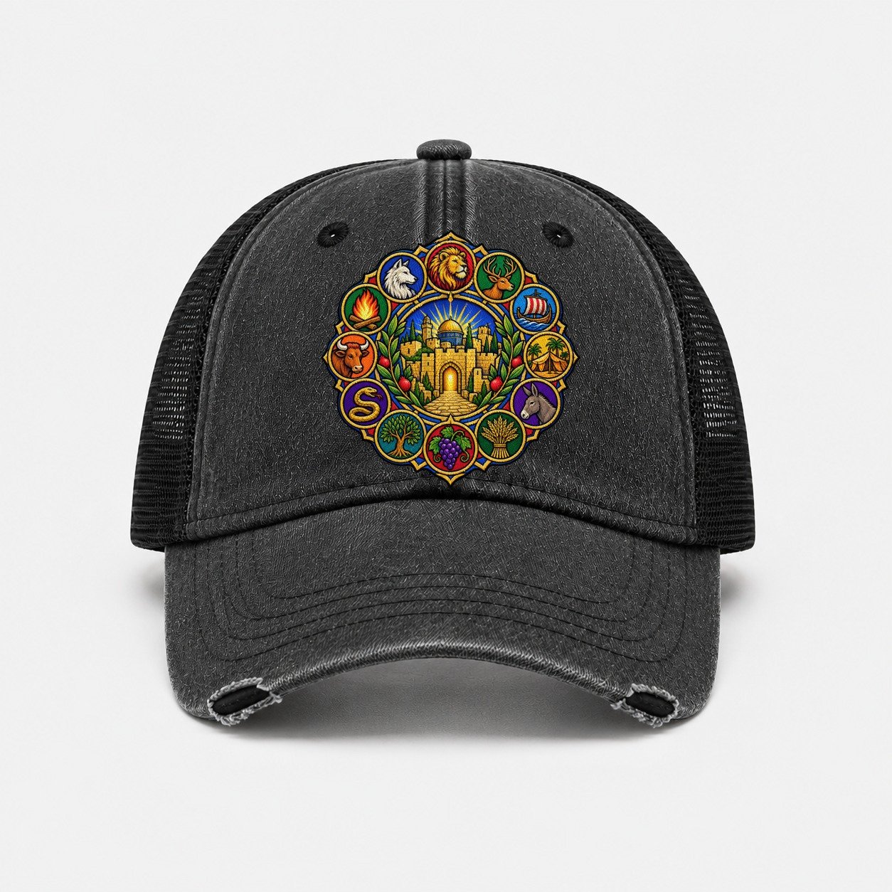 Black — front view