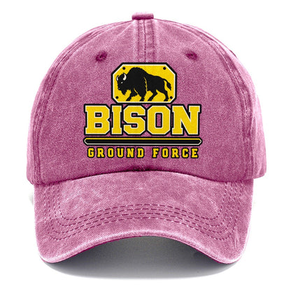 Bison Ground Force Heavy Duty Classic Cap – Dusty Rose