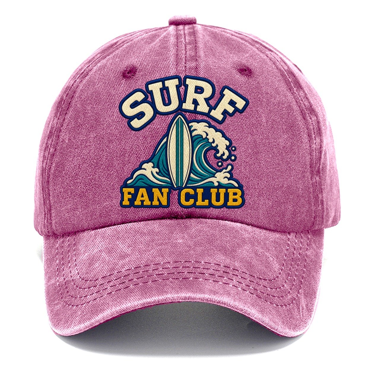Surf Fan Club Classic Cap – Dusty Rose