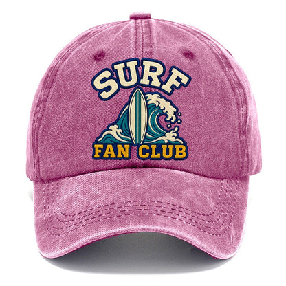Surf Fan Club Classic Cap – Dusty Rose