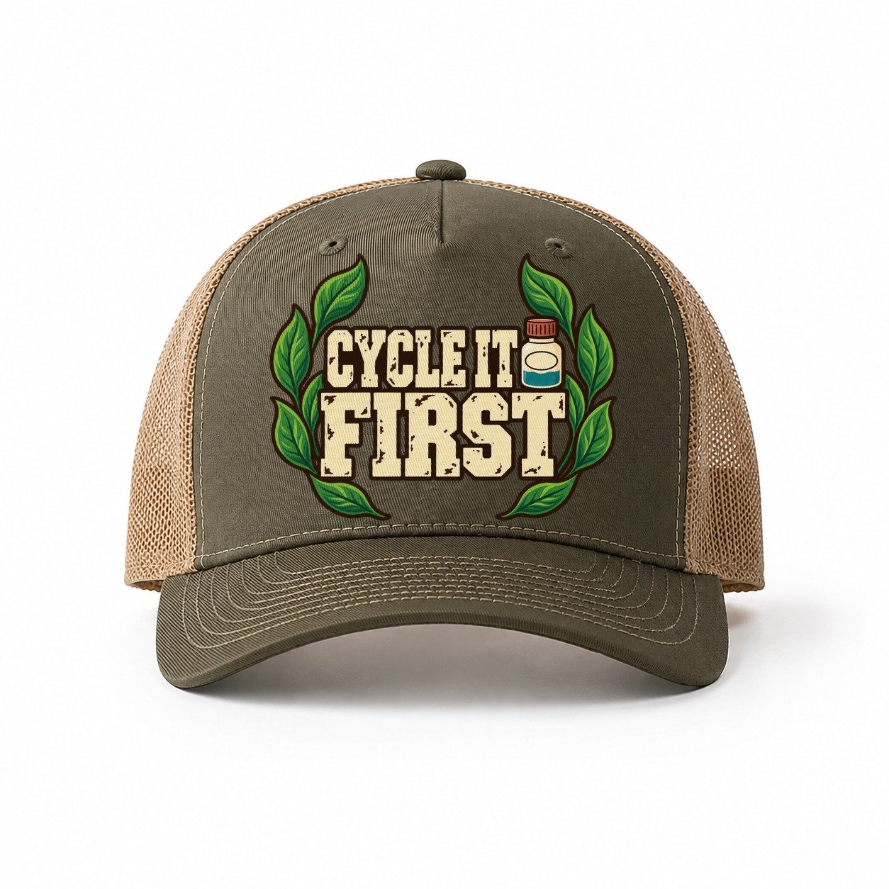 Olive-Khaki — front view