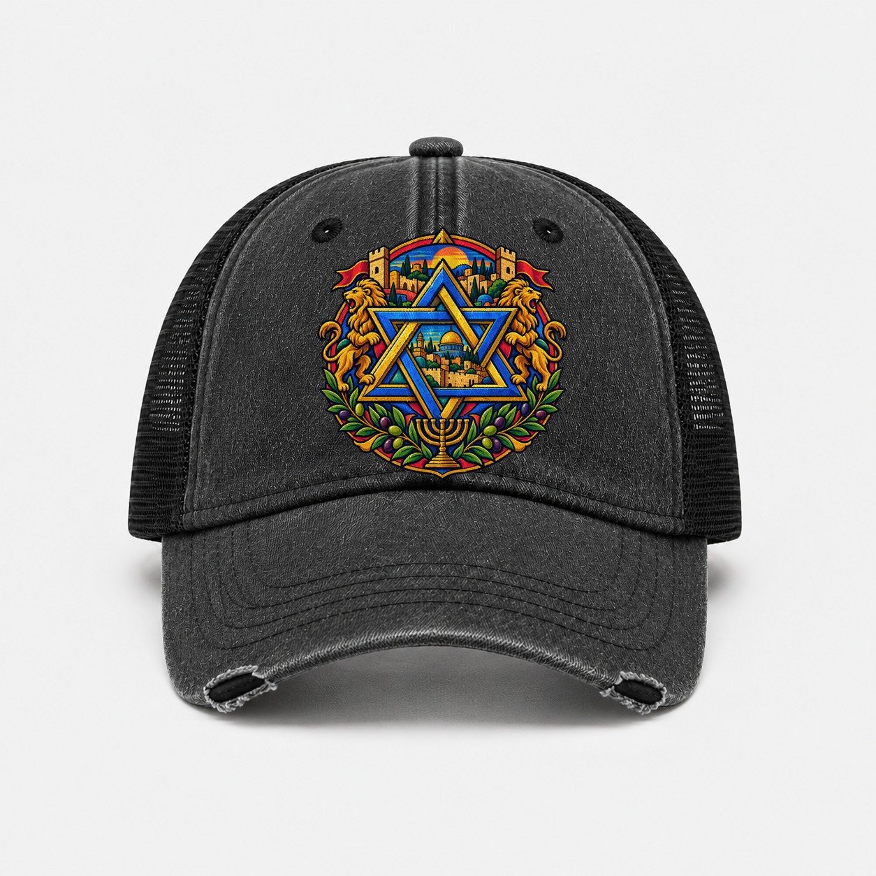 Black — front view