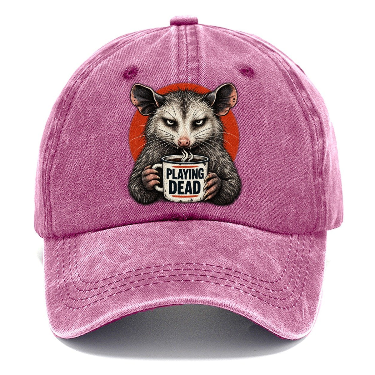 Opossum Mug Truths Classic Cap – Dusty Rose