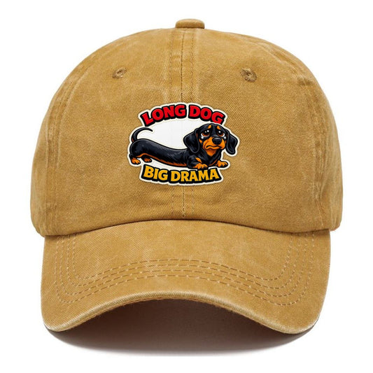 Long Dog Big Drama Dachshund Classic Cap – Golden Harvest
