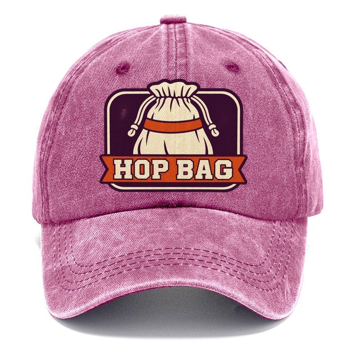Hop Bag Badge Classic Cap – Dusty Rose