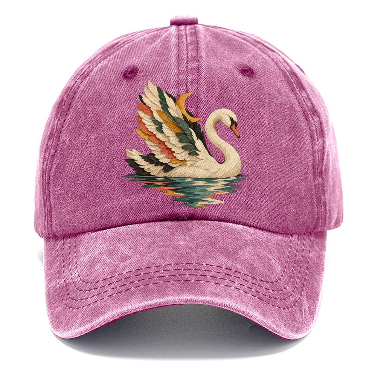 Swan Moon Reflection Gentle Wild Classic Cap – Dusty Rose