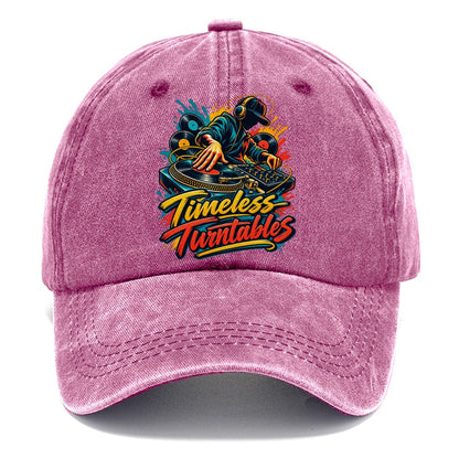 Timeless Turntables Music Instruments Classic Cap – Dusty Rose